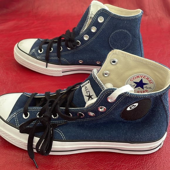 Converse. Stussy x Chuck 70 High ‘8 Ball. New. - Picture 3 of 10